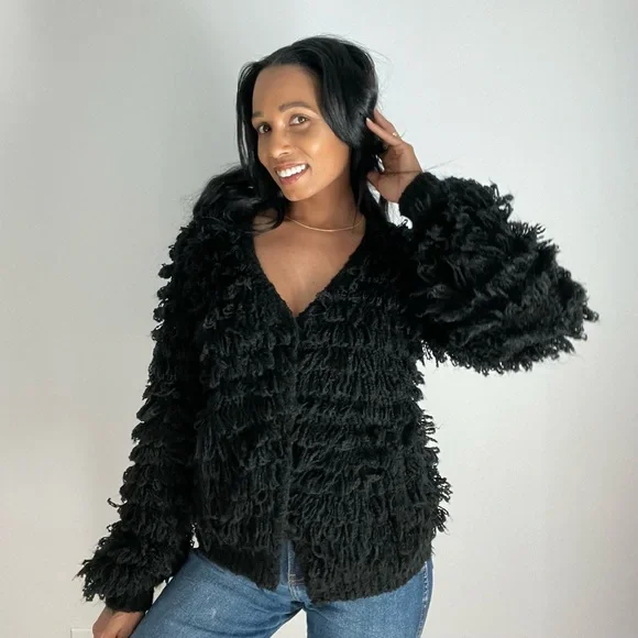 Vintage Large Loop Cardigan - Picture 10 of 13